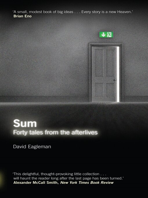 Title details for Sum by David Eagleman - Wait list